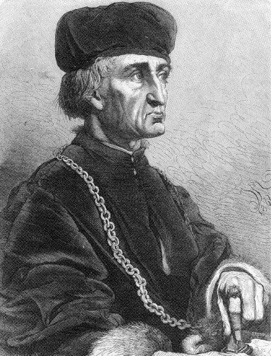 Jan Łaski (1456–1531), arcybiskup gnieźnieński i prymas Polski, kanclerz wielki koronny, współpracownik króla Aleksandra Jagiellończyka, twórca zbioru praw nazwanego Statutem Łaskiego. XIX-wieczny portret autorstwa Jana Matejki.