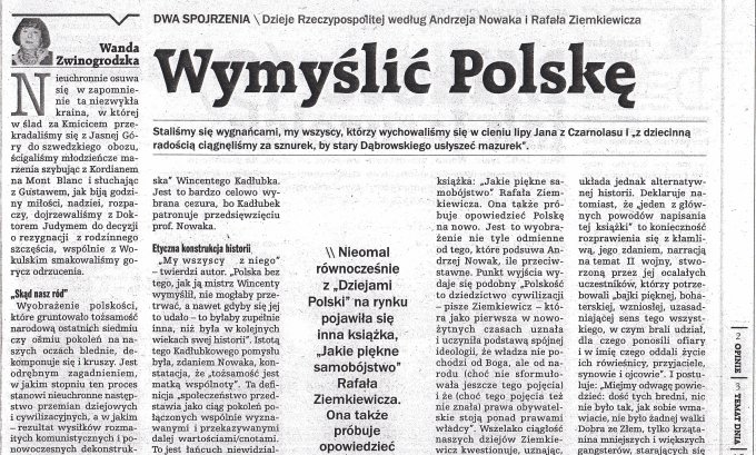 Recenzje Dzieje Polski Wydawnictwo Biały Kruk 4187