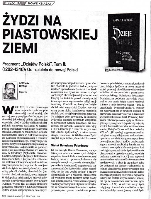 Fragment 2 tomu Dziejów Polski w tygodniku W Sieci