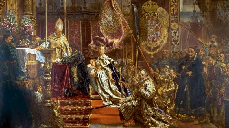 1 kwietnia 1656 r. król Jan Kazimierz zawierzył Rzeczpospolitą opiece Najświętszej Marii Panny – Królowej Polski. „Śluby lwowskie” monarchy według Jana Matejki. Fot. Wikimedia